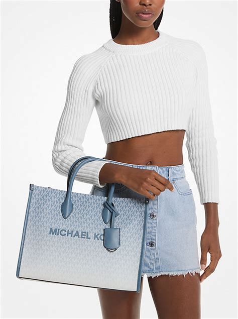 mirella medium logo tote